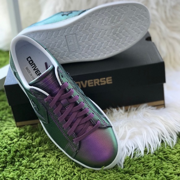 NWT Converse Pro Leather LP OX Violet Fantasy W - Picture 6 of 8